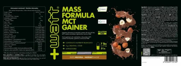 MASS FORMULA MCT Gainer - Image 2